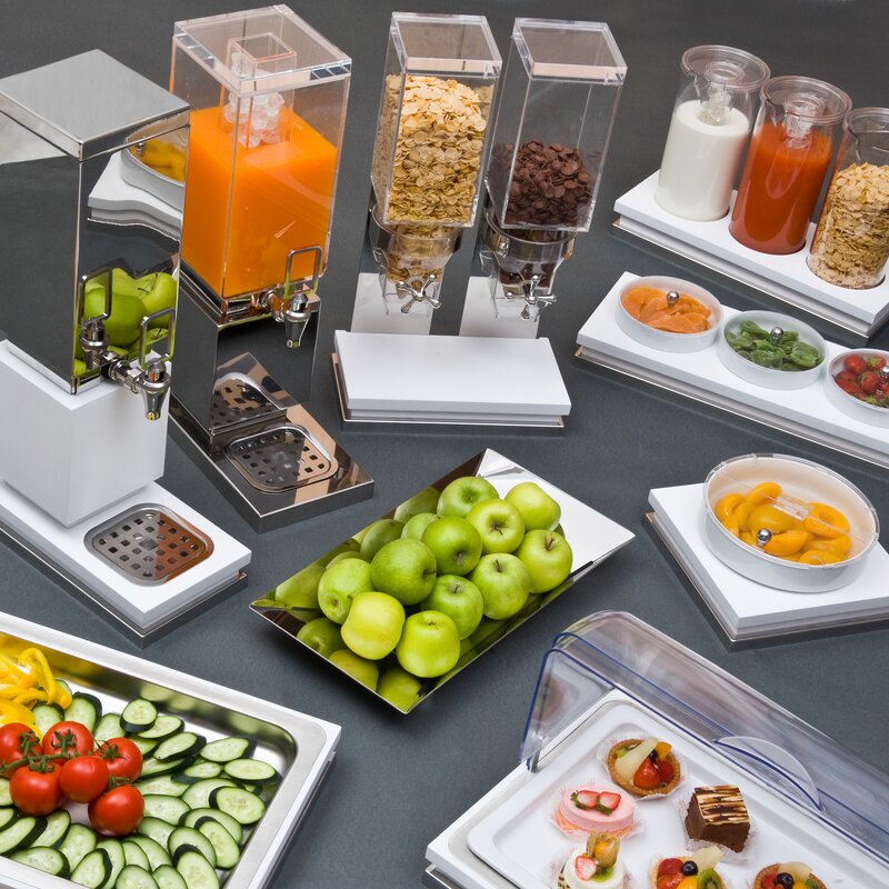 ASA 4796147 Grande Plateau à Gâteau Céramique Blanc Brillant, 22,50 X 22,50 X 8 Cm